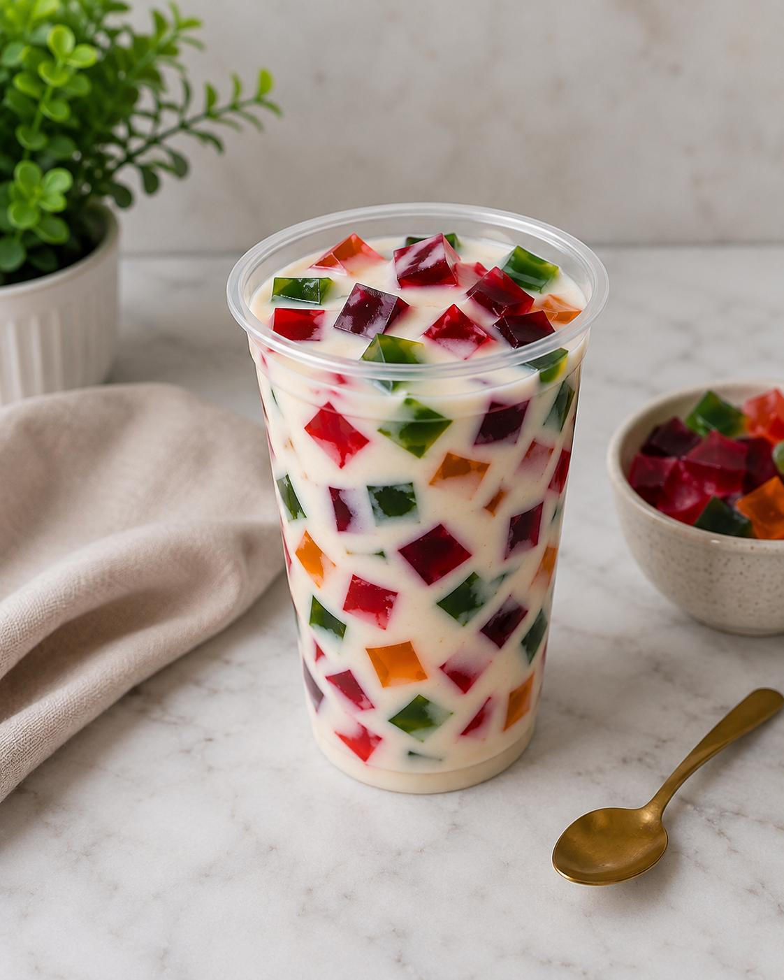 Gelatina leche